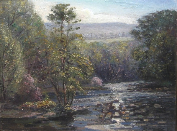 Lamorna Birch - River Scene 
