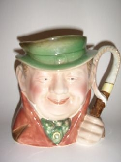 BESWICK CHARACTOR TONY WELLER TOBY JUG 