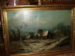 FINE OIL PAINTING TITLED 