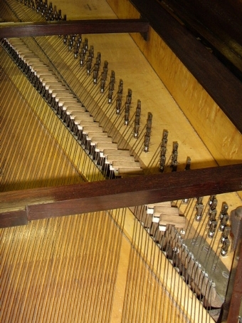 Antique COLLARD SQUARE PIANO BY COLLARD & COC1850 RECENTLY REFURBISHED & REPOLISHED