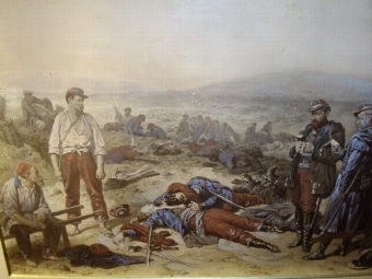 CRIMEAN WAR SCENE TITLED