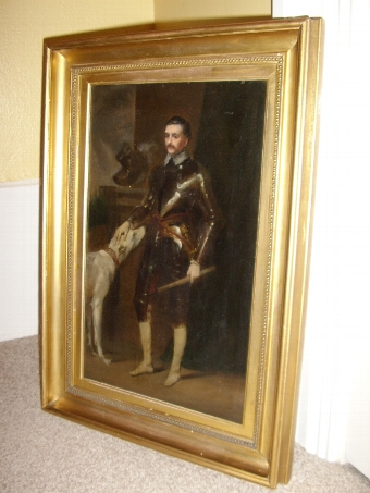 Antique FINE PAIR OF GEORGE III OIL PORTRAITS OF A GENTLEMAN AND LADY IN ORIGINAL FRAMES 