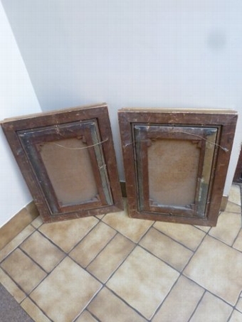 Antique FINE PAIR OF GEORGE III OIL PORTRAITS OF A GENTLEMAN AND LADY IN ORIGINAL FRAMES 
