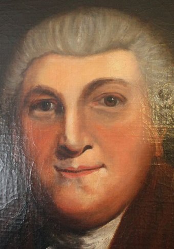 Antique OIL PORTRAIT OF FAMOUS ACTOR DAVID GARRICK BY ARTIST THOMAS HORNER GEORGE IV REGENCY PERIOD C1807 TO C1820 SIZE H26 X W23 INCHES