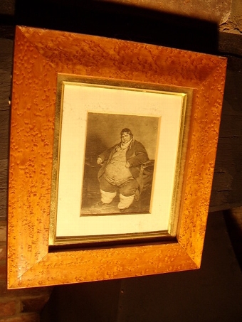 PRINT UNDER GLASS OF 