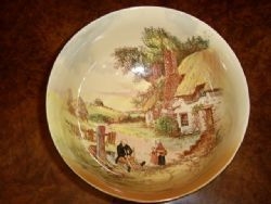 ROYAL DOULTON RUSTIC PATTERN BOWL  