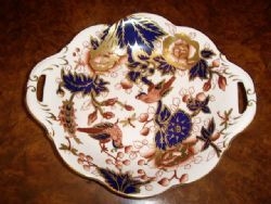 COALPORT DECORATIVE PLATE WITH BIRD DESIGN