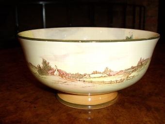 Antique ROYAL DOULTON RUSTIC PATTERN BOWL  