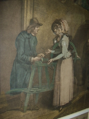 Antique CRIES OF LONDON TITLED 