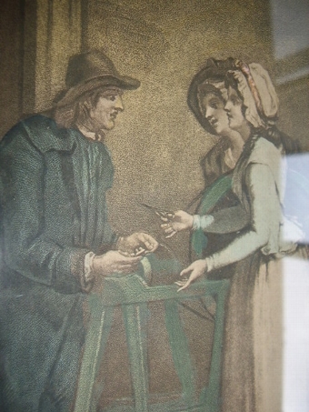 Antique CRIES OF LONDON TITLED 