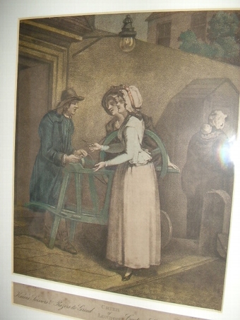 Antique CRIES OF LONDON TITLED 
