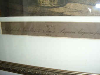 Antique CRIES OF LONDON TITLED 