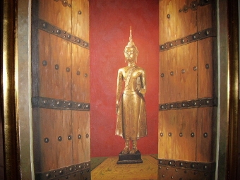 Antique CHINESE GODDESS OIL PAINTING 53 X 42 INCHES & RECENTLY REFRAMED 