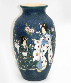 An Antique Chinese Satsuma Vase