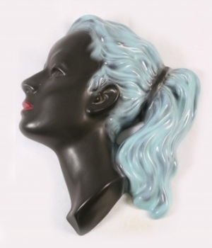 A 1930s Art Deco Wall Mask