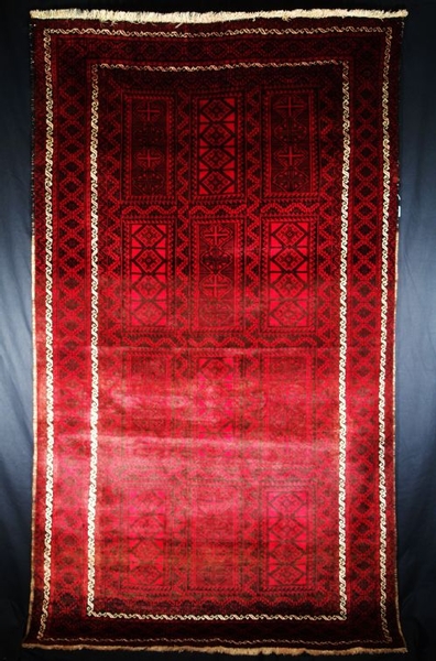 OLD AFGHAN BALUCH VILLAGE WEAVING, GREAT CONDITION 