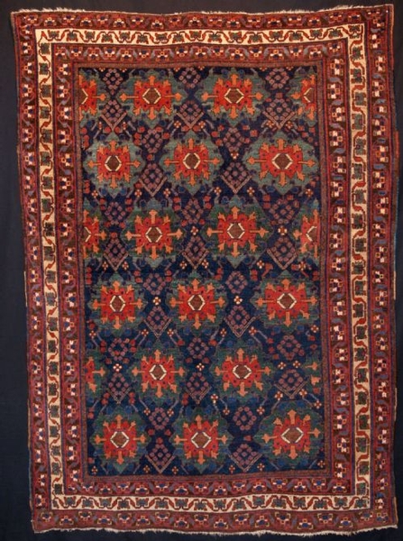 ANTIQUE PERSIAN AFSHAR RUG, GREAT COLOUR & DESIGN, CIRCA 1900