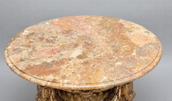 Antique Marble top occasional table
