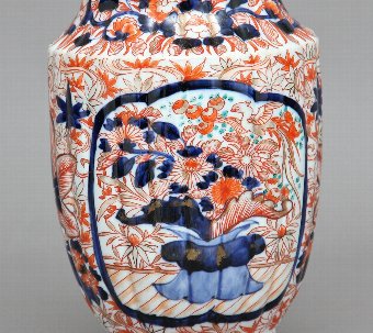 Antique Pair 19th Century imari vases