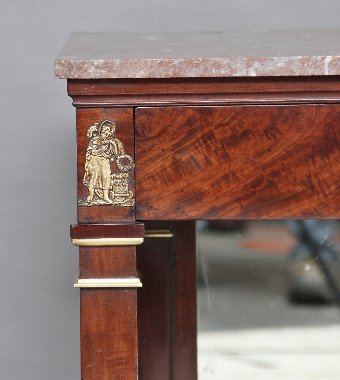 Antique 19th Century French Empire console table