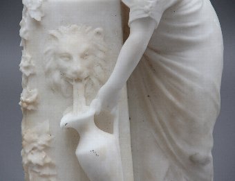 Antique 19th Century marble figure 