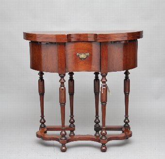 18th Century Dutch games table