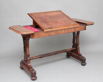 19th Century rosewood writing table