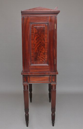 Antique Early 19th Century mahogany collectors cabinet