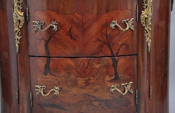 Antique Early 19th Century French marquetry cabinet