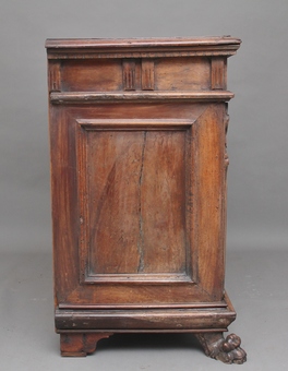 Antique 18th Century Italian walnut cabinet