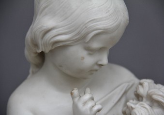 Antique 19th Century parian figure