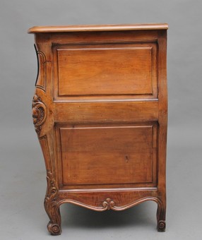 Antique Early 20th Century fruitwood commode