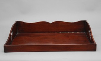 Antique Early 19th Century mahogany tray