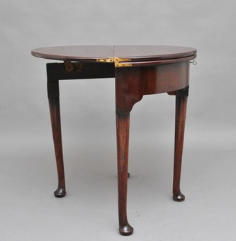 Antique 18th Century mahogany triple top games table