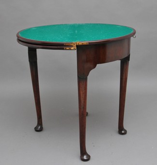 Antique 18th Century mahogany triple top games table