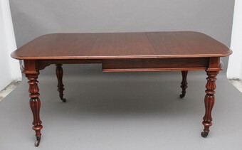 Antique 19th Century mahogany dining table