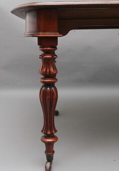 Antique 19th Century mahogany dining table