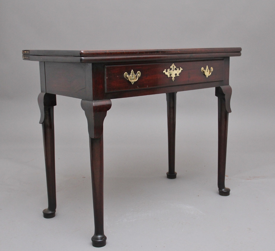 Antique 18th Century mahogany side table