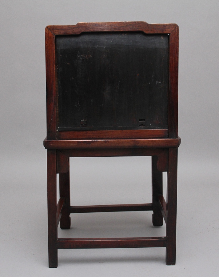 Antique 19th Century Chinese hongmu hardwood occasional chair