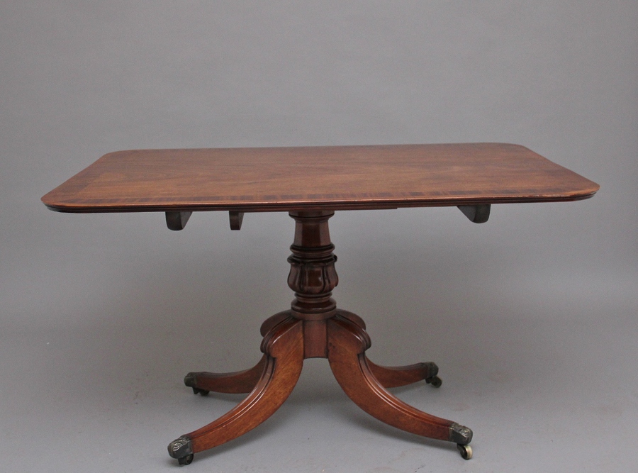 Antique Early 19th Century mahogany breakfast table 