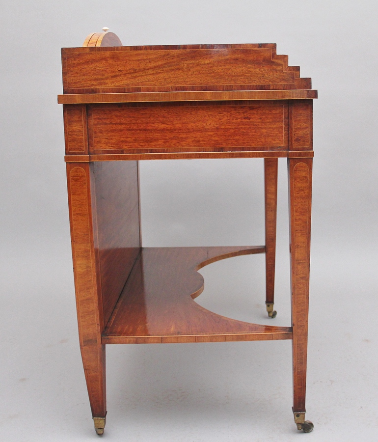 Antique 19th Century satinwood ladies writing table