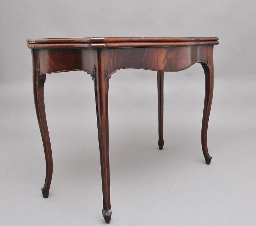 Antique 19th Century mahogany card table