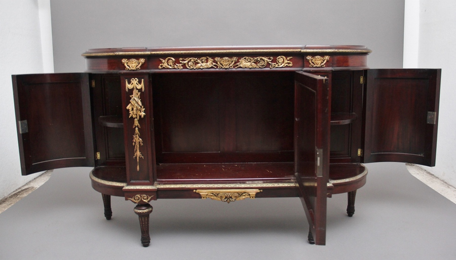 Antique 19th Century French mahogany cabinet