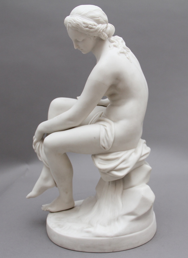 Antique 19th Century parain figure of a female nude