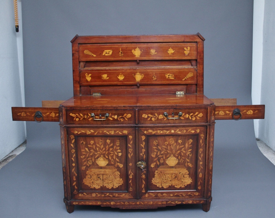 Antique Early 19th Century Dutch travelling cabinet