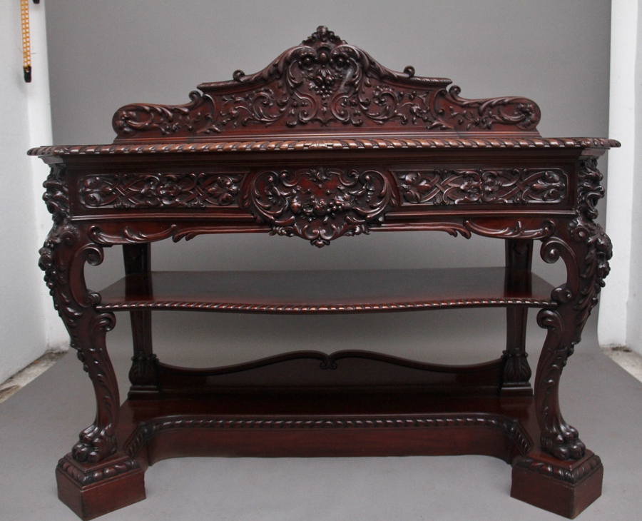 19th Century mahogany serving table by Gillows of Lancaster