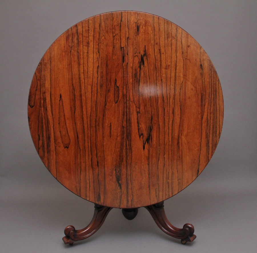 Antique 19th Century rosewood breakfast table