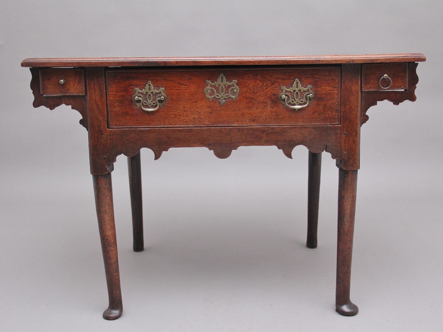 18th Century oak side table