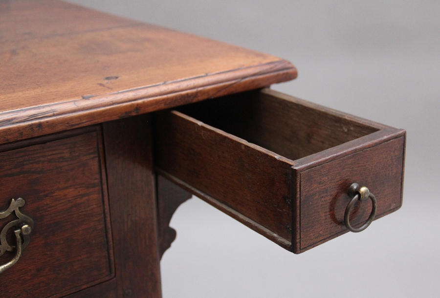 Antique 18th Century oak side table