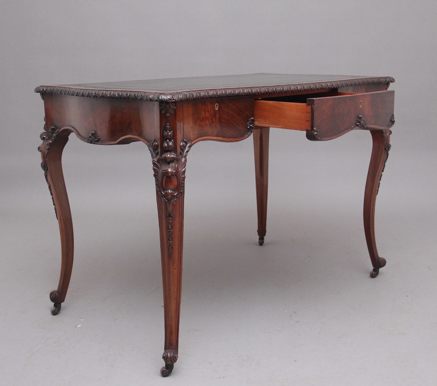 Antique 19th Century mahogany writing table